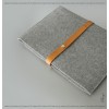 FUSION felt leather sleeve for 13" Macbook Air